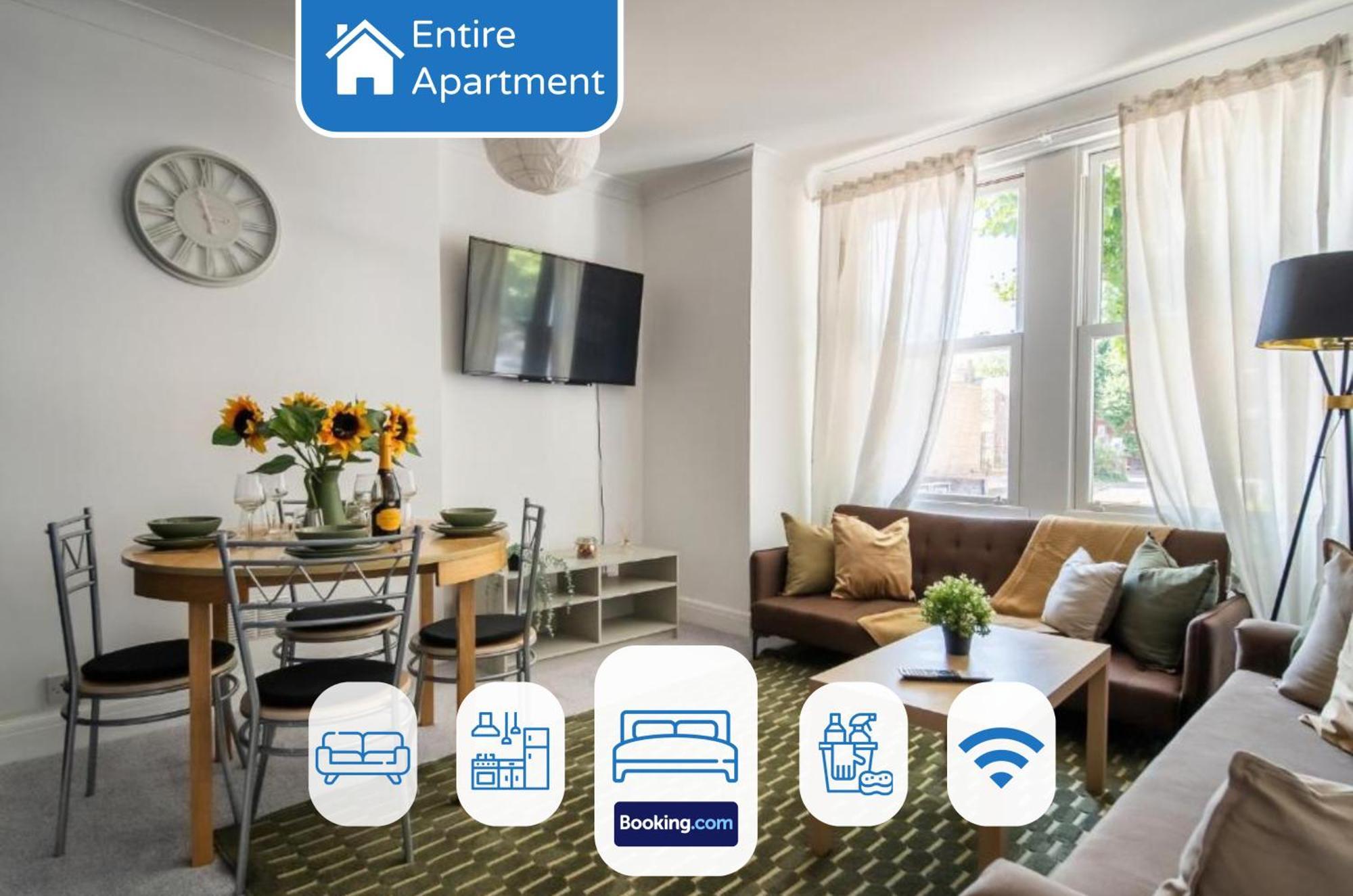 Gorgeous 2Bed Apartment In Fulham, London Exteriör bild